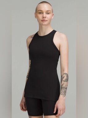 Lululemon Align Racerback tank Top camo black size 4?